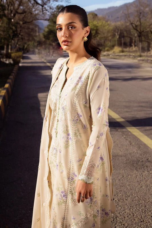 Picture of Zaha - ZL 24 4B ASEMA Spring Summer Lawn Collection - Available at Raja Sahib