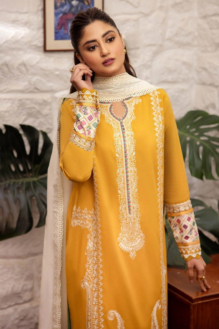 Picture of Zaha - ZL 24 6A FERYA Spring Summer Lawn Collection - Available at Raja Sahib