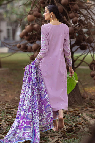 RNZ 06A Hyacinth Dahlia Embroidered Lawn Collection