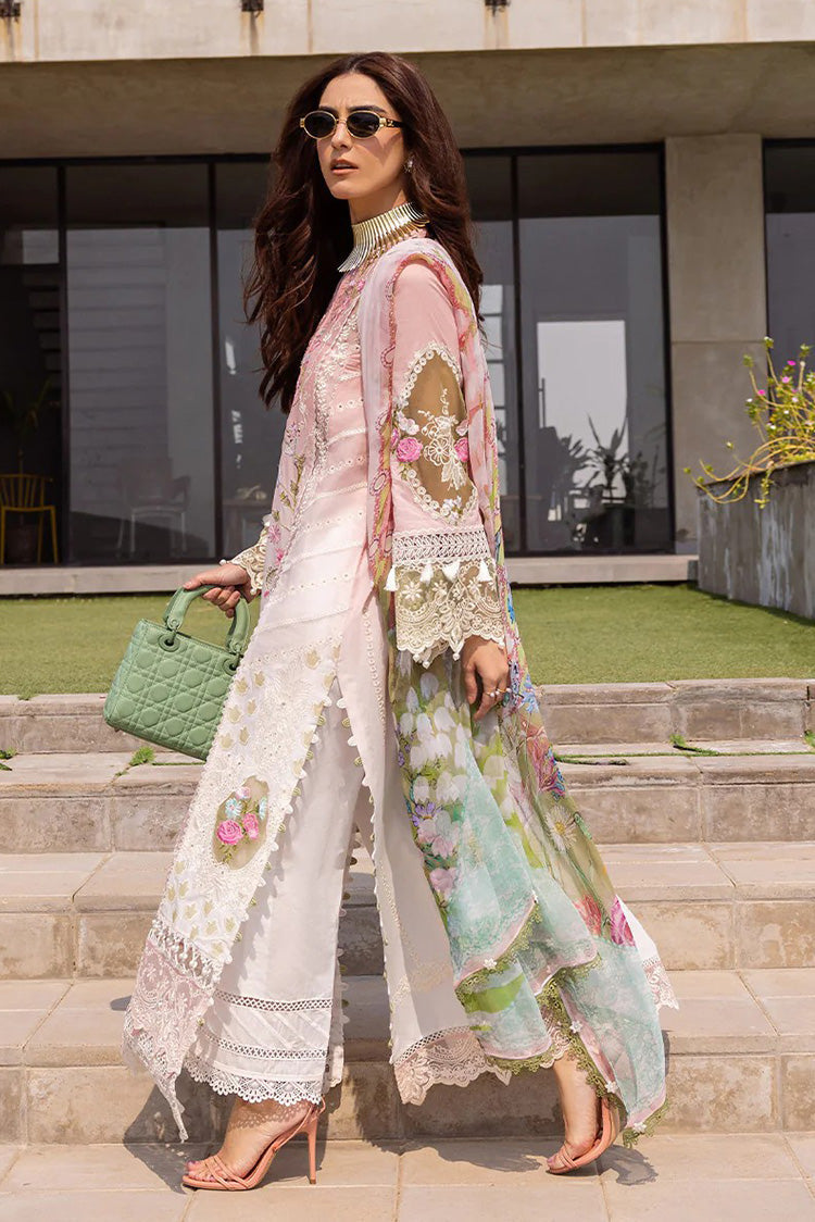 Picture of Saira Rizwan - LAUREL SRLL24 01 Luxury Lawn Collection - Available at Raja Sahib