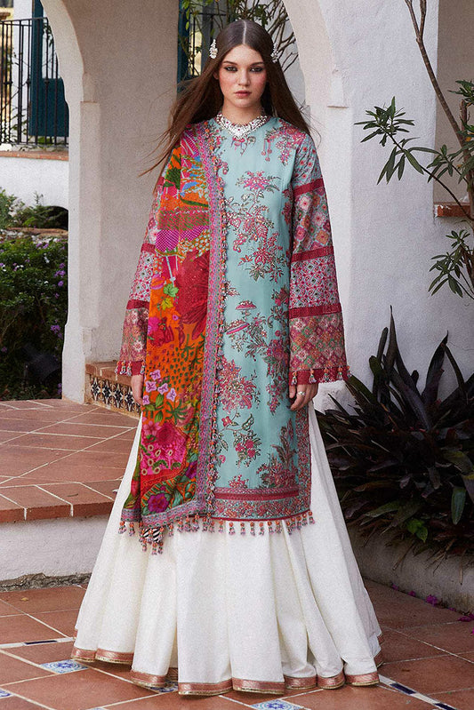 Picture of Hussain Rehar - 09 FLORET Eid Summer Luxury Lawn Collection - Available at Raja Sahib