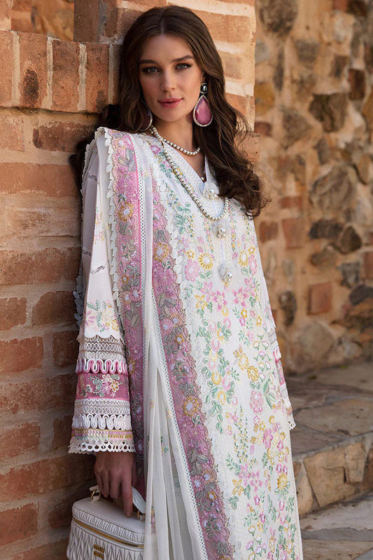 Picture of Republic Womenswear - Rêveuse (D4-A) Ilana Eid Luxury Lawn Collection - Available at Raja Sahib