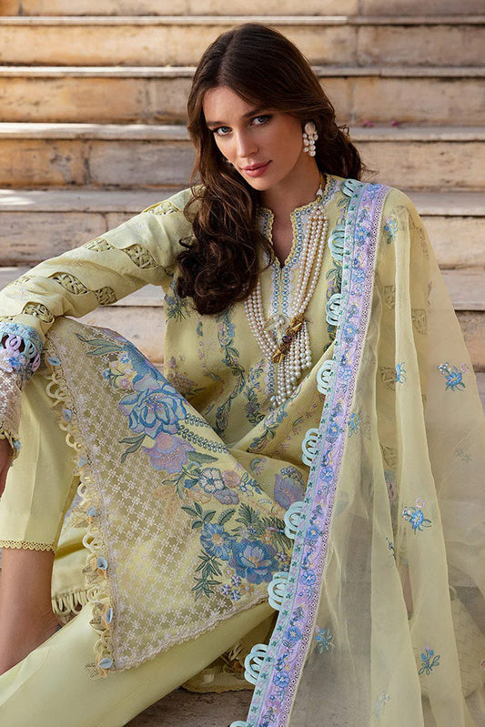 Picture of Republic Womenswear - Sylvie (D7-B) Ilana Eid Luxury Lawn Collection - Available at Raja Sahib