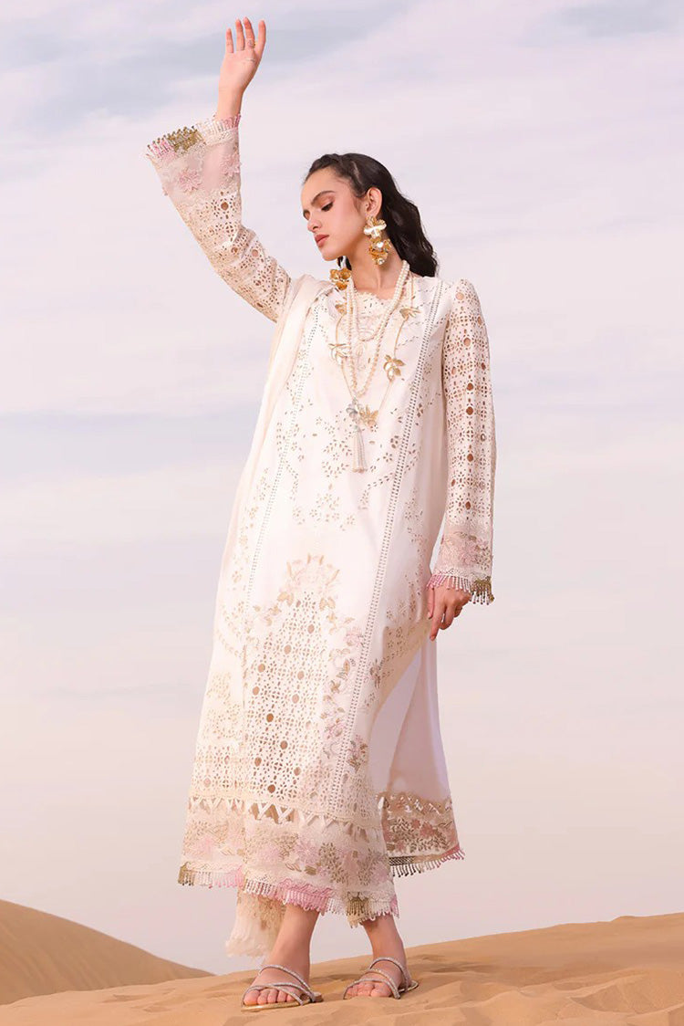 Picture of Qalamkar - KM 02 Saoirse Chikankari Eid Edit - Available at Raja Sahib