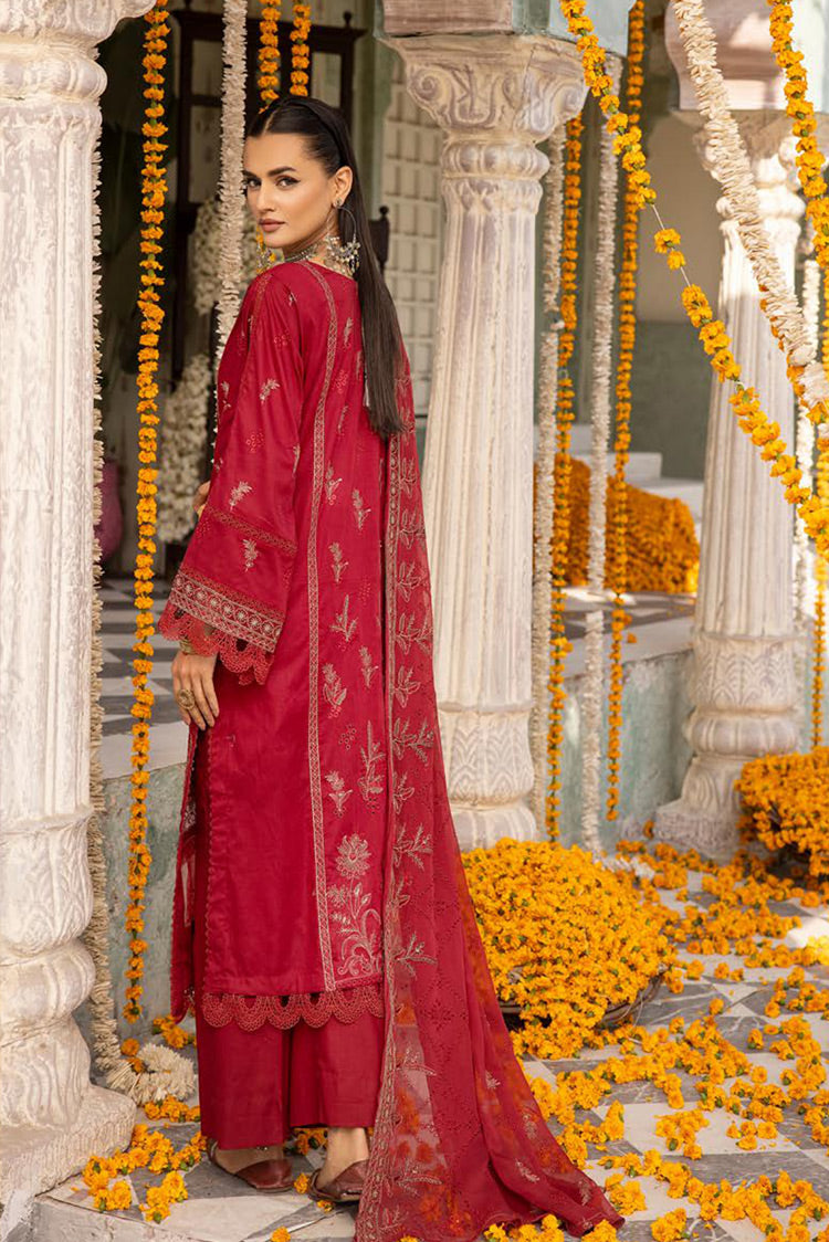 Picture of Shaista - Design 517 Supreme Premium Embroidered Lawn Collection - Available at Raja Sahib