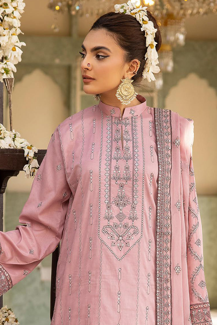 Picture of Shaista - Design 519 Supreme Premium Embroidered Lawn Collection - Available at Raja Sahib