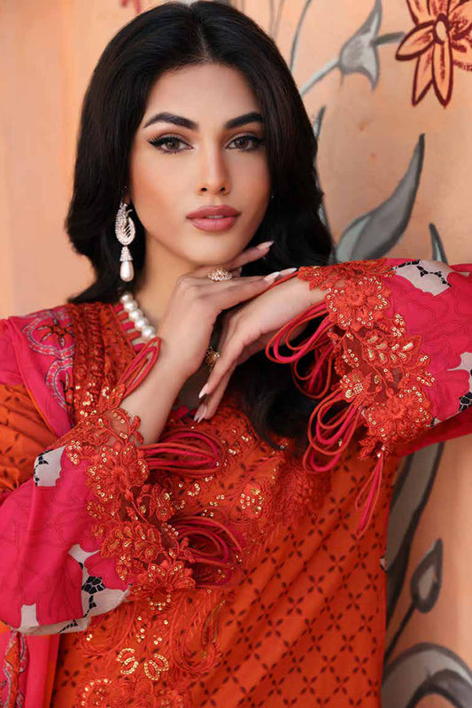 Picture of Charizma - AG4 01 Aghaz e Nou Embroidered Lawn Collection Vol 1 - Available at Raja Sahib