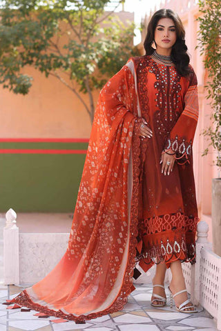 AG4 04 Aghaz e Nou Embroidered Lawn Collection Vol 1