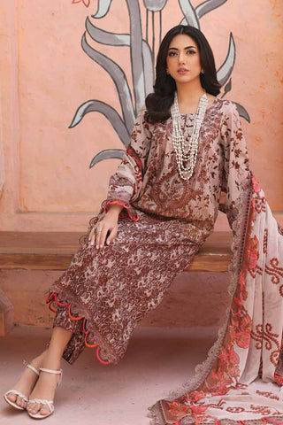 AG4 09 Aghaz e Nou Embroidered Lawn Collection Vol 1