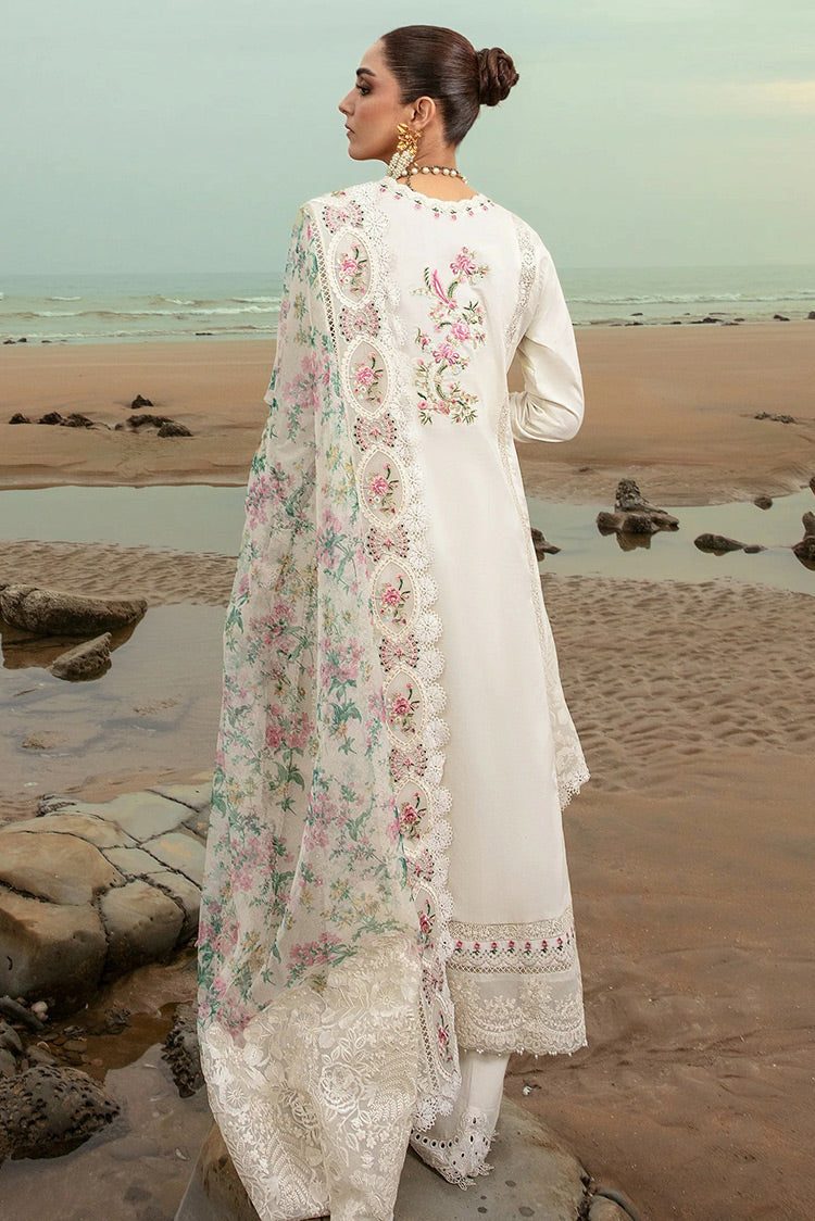 Picture of Saira Shakira by Crimson - Doves Song Cloud Saira Shakira Luxury Lawn Collection - Available at Raja Sahib