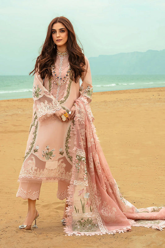 Picture of Saira Shakira by Crimson - Winds of Eden Rose Saira Shakira Luxury Lawn Collection - Available at Raja Sahib