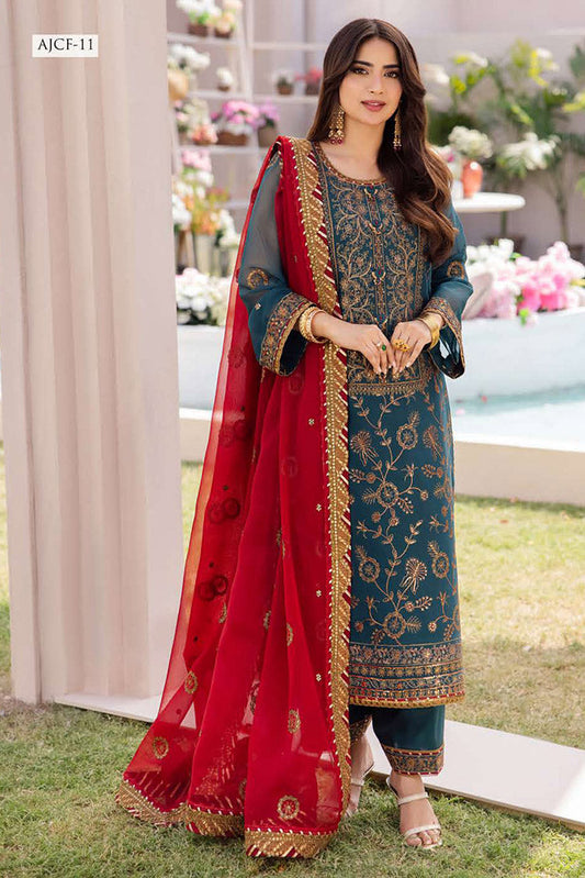 Picture of Asim Jofa - AJCF 11 Dhanak Rang Collection - Available at Raja Sahib