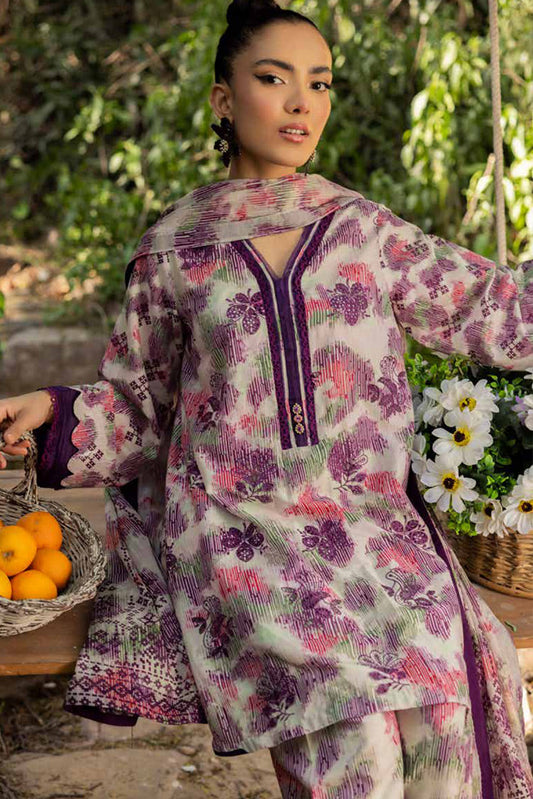 Picture of Muscari - MELC 611 Luxury Embroidered Lawn Collection Vol 2 - Available at Raja Sahib