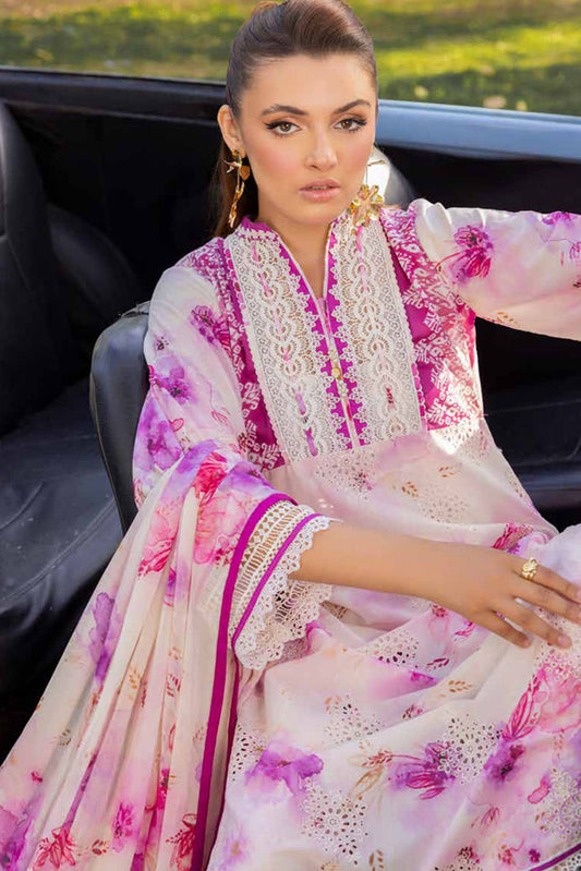 Picture of Muscari - MELC 615 Luxury Embroidered Lawn Collection Vol 2 - Available at Raja Sahib