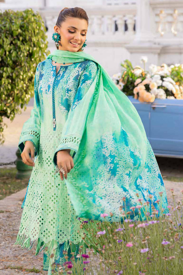 Picture of Muscari - MELC 616 Luxury Embroidered Lawn Collection Vol 2 - Available at Raja Sahib