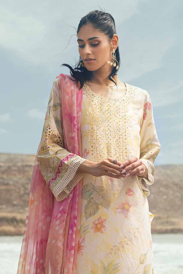 Picture of Nureh - NSG 153 Gardenia Embroidered Chikankari Lawn Collection Vol 2 - Available at Raja Sahib