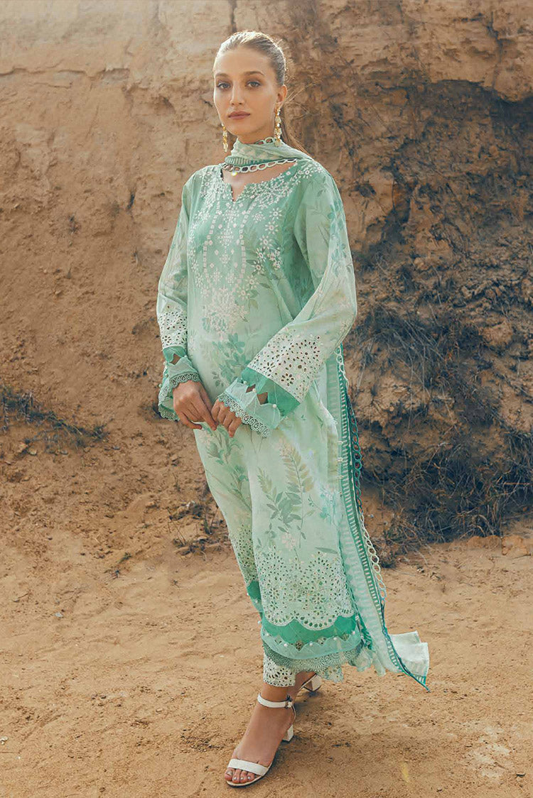 Picture of Nureh - NSG 158 Gardenia Embroidered Chikankari Lawn Collection Vol 2 - Available at Raja Sahib