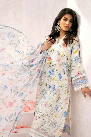 01 Zarifa Summer Soiree Embroidered Lawn Collection Vol 2