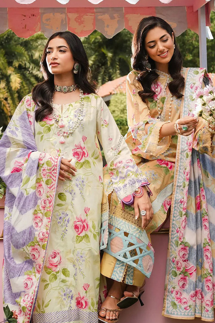 Picture of Elaf - EEP 03B Meadow Magic Prints 2024 Printed Lawn Collection - Available at Raja Sahib