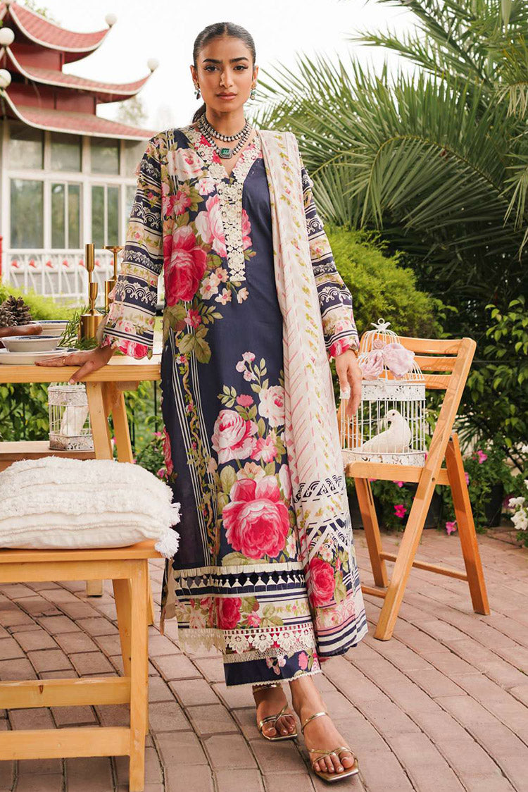 Picture of Elaf - EEP 05B Amica Prints 2024 Printed Lawn Collection - Available at Raja Sahib