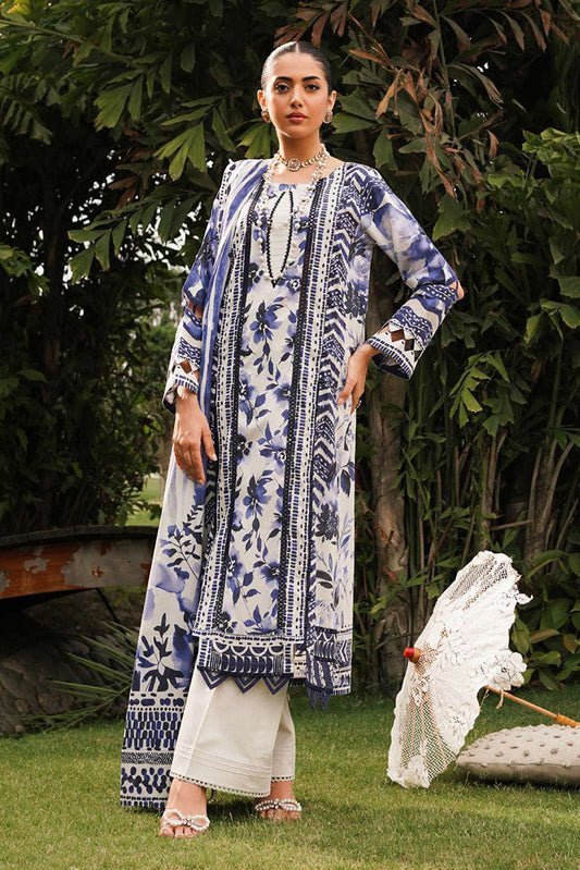 Picture of Elaf - EEP 07A Shadow Sisters Prints 2024 Printed Lawn Collection - Available at Raja Sahib