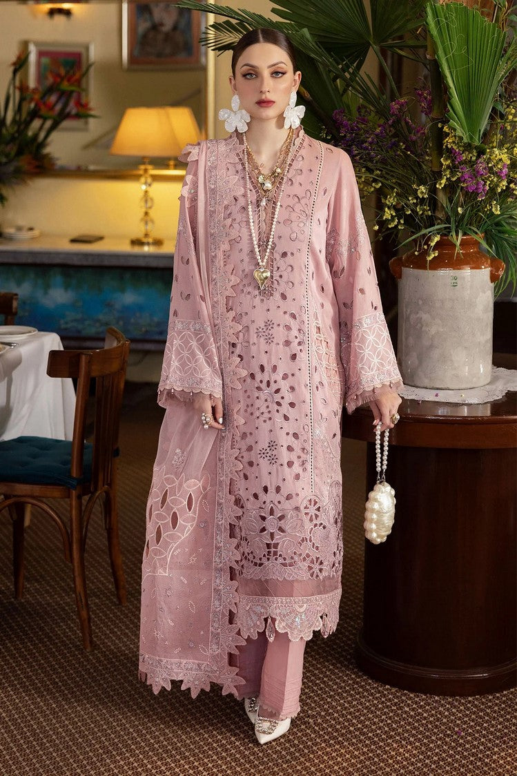 Picture of Nureh - NE 83 Mademoiselle Embroidered Swiss Voil Collection - Available at Raja Sahib