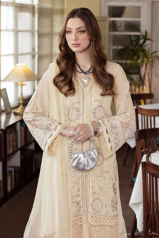 Picture of Nureh - NE 85 Mademoiselle Embroidered Swiss Voil Collection - Available at Raja Sahib