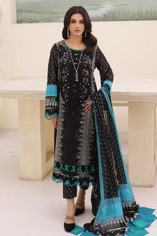 Picture of Charizma - CN4 002 Naranji Embroidered Lawn Collection Vol 1 - Available at Raja Sahib