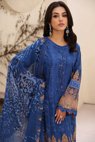 CN4 005 Naranji Embroidered Lawn Collection Vol 1