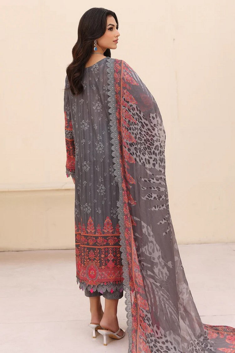 Picture of Charizma - CN4 006 Naranji Embroidered Lawn Collection Vol 1 - Available at Raja Sahib