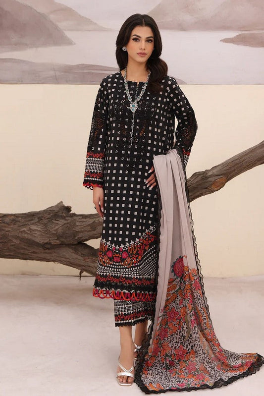 Picture of Charizma - CN4 009 Naranji Embroidered Lawn Collection Vol 1 - Available at Raja Sahib