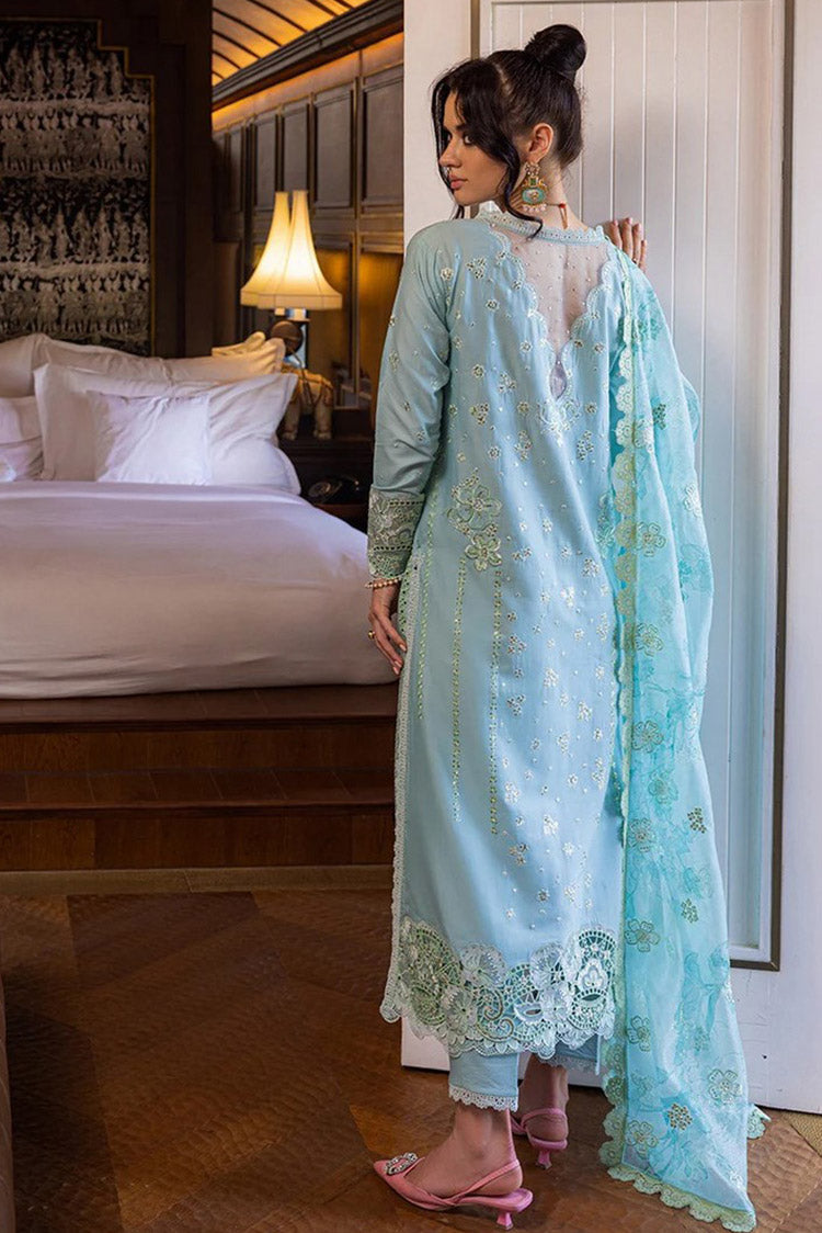 Picture of Mushq - MSF 02 Reve Orient Express Luxury Lawn Collection - Available at Raja Sahib