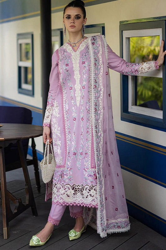 Picture of Mushq - MSF 06 Raffine Orient Express Luxury Lawn Collection - Available at Raja Sahib