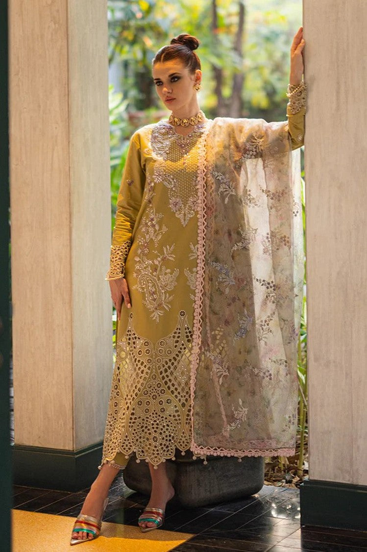 Picture of Mushq - MSF 07 Delice Orient Express Luxury Lawn Collection - Available at Raja Sahib