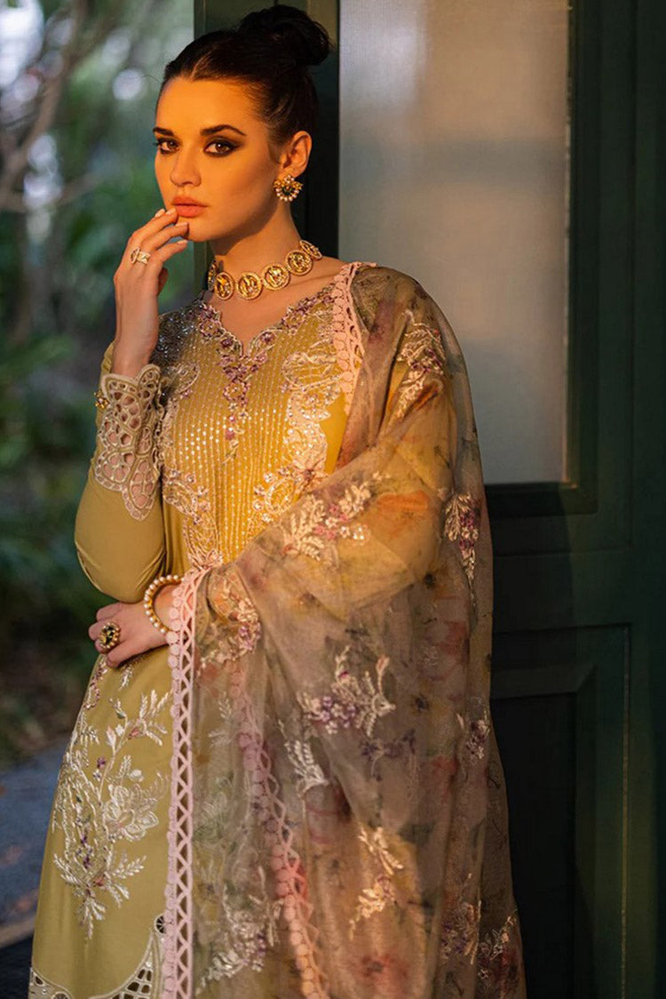 Picture of Mushq - MSF 07 Delice Orient Express Luxury Lawn Collection - Available at Raja Sahib