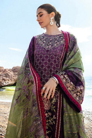 Picture of Mohsin Naveed Ranjha - MFL 016 Gul e Lala Dil Dariya Sumandar Festive Lawn Collection - Available at Raja Sahib