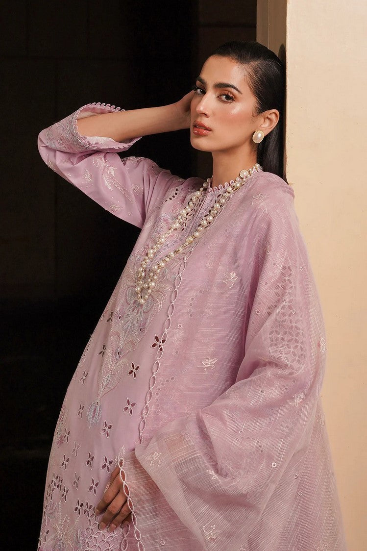 Picture of Afrozeh - Thistle AL-24-V4-10 Chikankari Lawn Festive Collection - Available at Raja Sahib