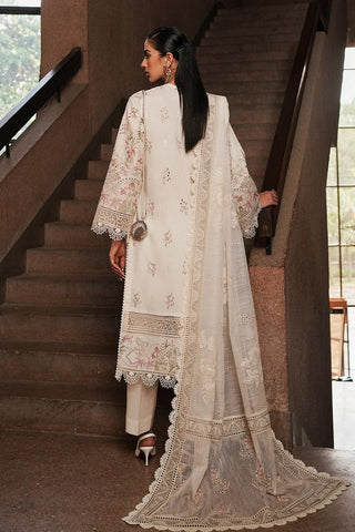 Picture of Afrozeh - Gypsum AL-24-V4-08 Chikankari Lawn Festive Collection - Available at Raja Sahib