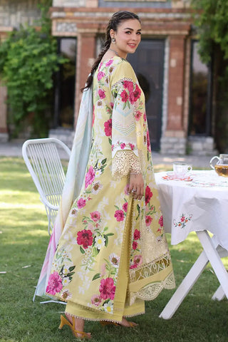 Picture of Elaf - ECK-06A SUNSHINE BOUQUET Print Chikankari Collection Vol 2 - Available at Raja Sahib