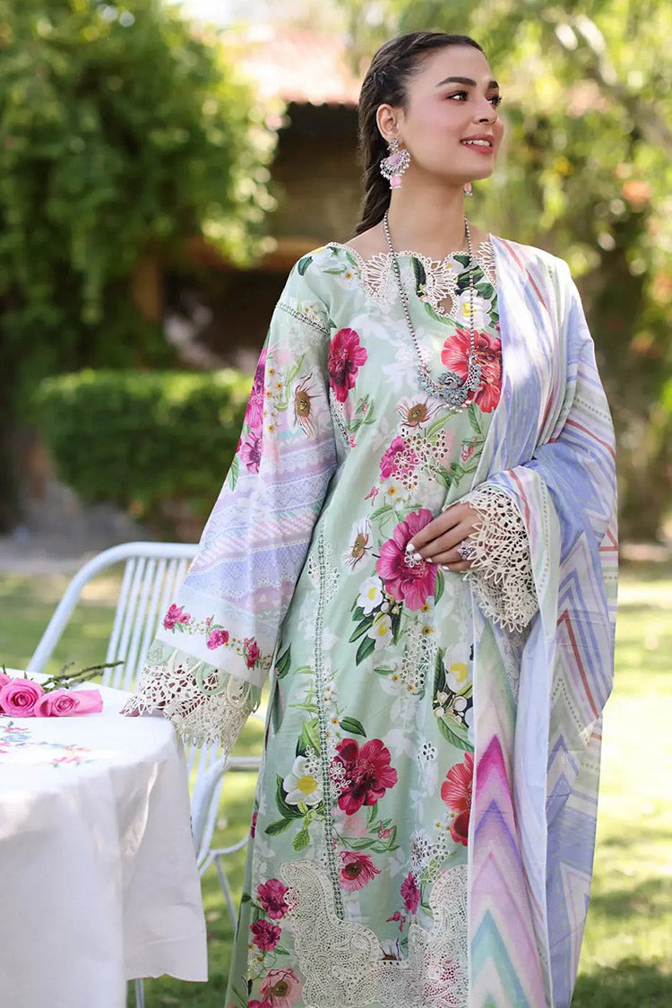 Picture of Elaf - ECK-06B OASIS Print Chikankari Collection Vol 2 - Available at Raja Sahib