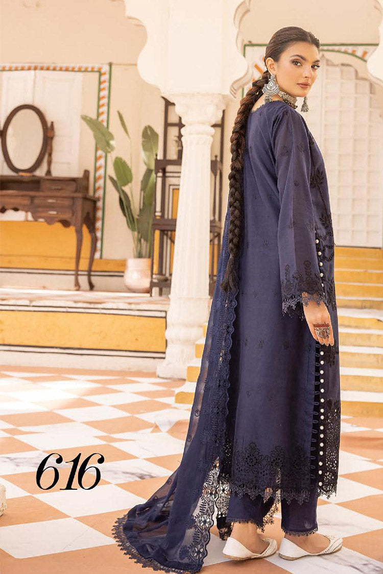 Picture of Shaista - Design 616 Luxury Chikankari Embroidered Collection - Available at Raja Sahib