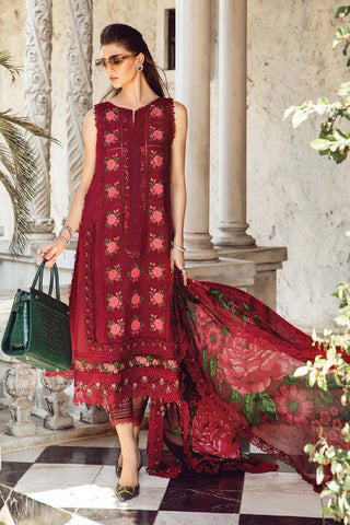 Picture of Maria B - Design 05 Luxury Lawn Eid 2 Edition - Available at Raja Sahib