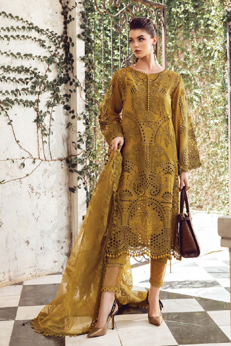 Picture of Maria B - Design 08 Luxury Lawn Eid 2 Edition - Available at Raja Sahib