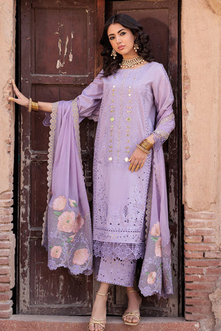 ED4-08 Eid Festival Premium Embroidered & Hand work Lawn Collection Vol 1