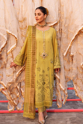 ED4-09 Eid Festival Premium Embroidered & Hand work Lawn Collection Vol 1