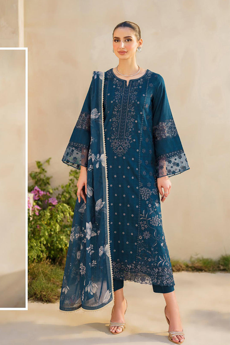 Picture of Iznik - SFL 01 Jubilance Festive Lawn Collection - Available at Raja Sahib