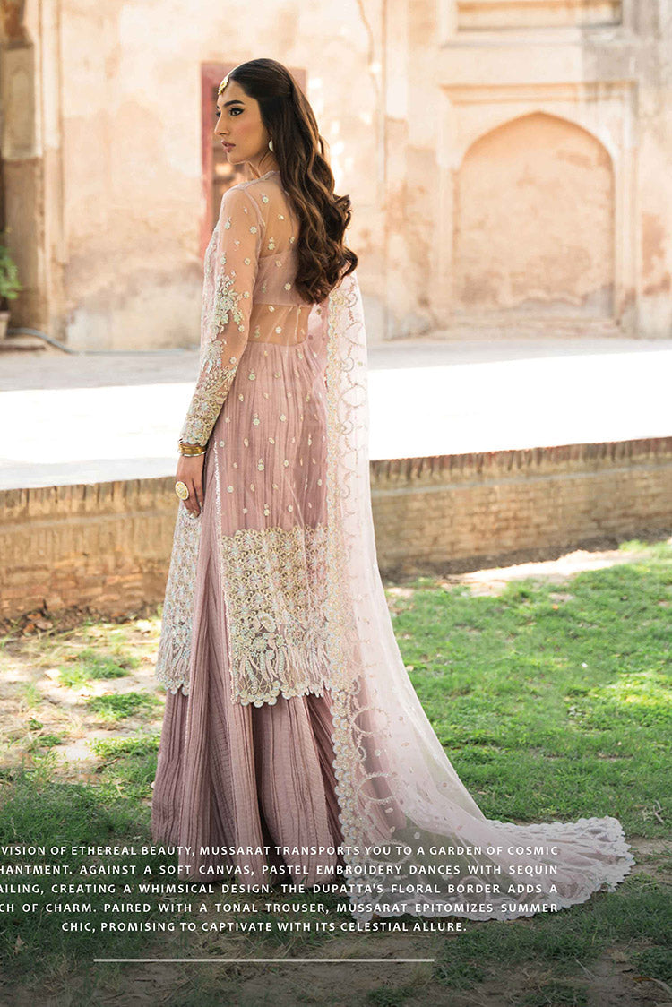 Picture of Ayzel - 05 MUSSARAT Pehli Nazar Festive Chiffon Collection - Available at Raja Sahib