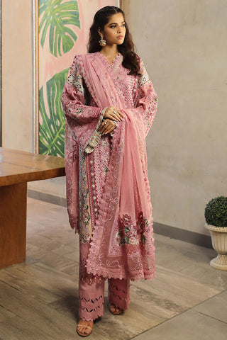 Picture of Maryam Hussain - L24-10 CORAL Meer Luxury Lawn Collection - Available at Raja Sahib