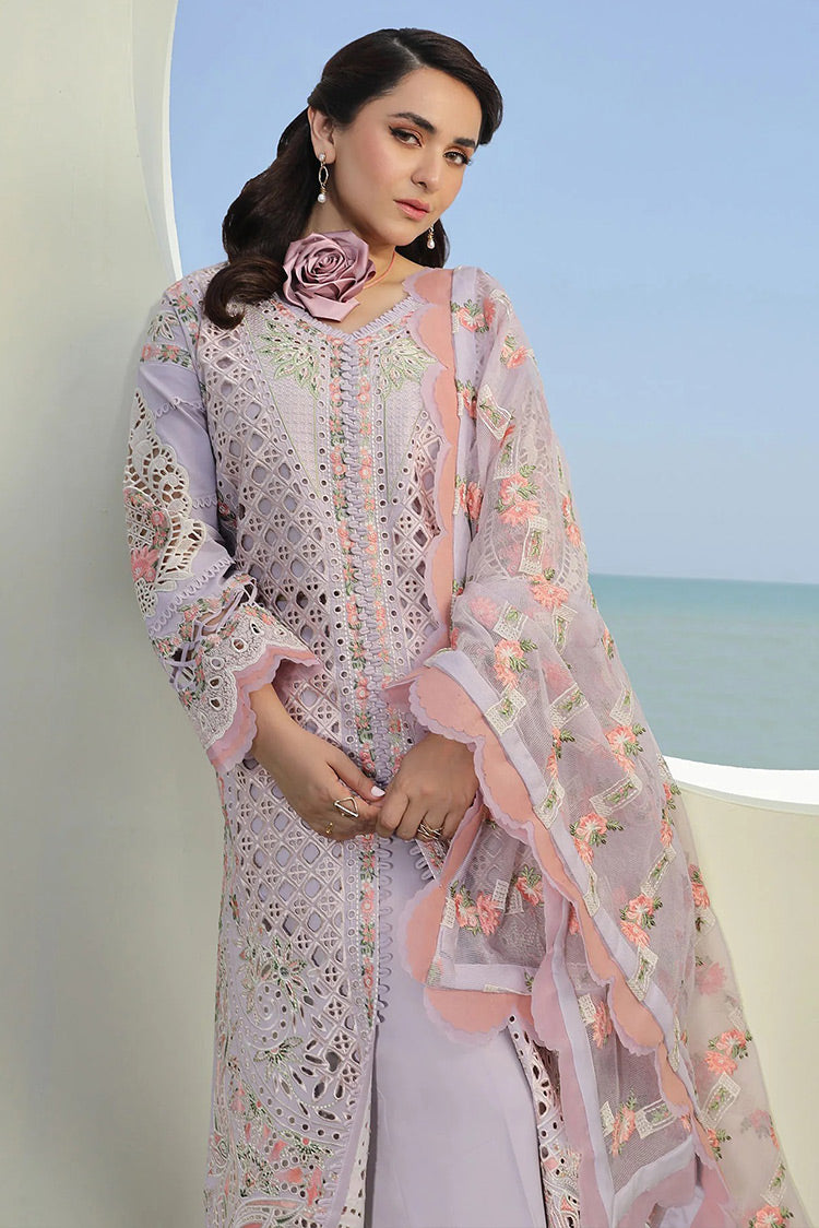 Picture of Maryam Hussain - L24-04 FEROZ Meer Luxury Lawn Collection - Available at Raja Sahib