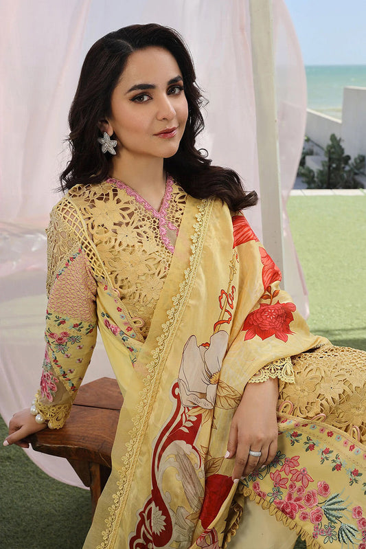 Picture of Maryam Hussain - L24-07 TROPICA Meer Luxury Lawn Collection - Available at Raja Sahib